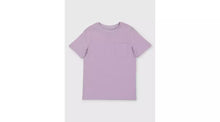 Purple Crew Neck Pocket T-Shirt - 11 years
