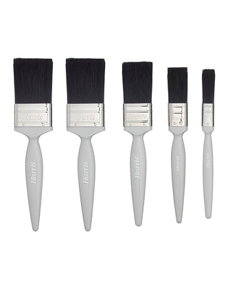 Harris Essentials 5 Pack Gloss Paint Brushes