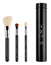 Sigma Essential Trio Brush Set - Black