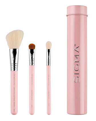 Sigma Essential Trio Brush Set - Pink