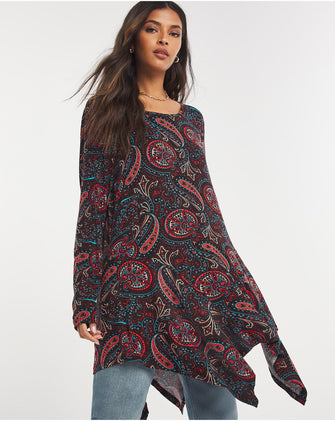 Joe Browns Hankey Hem Printed Tunic