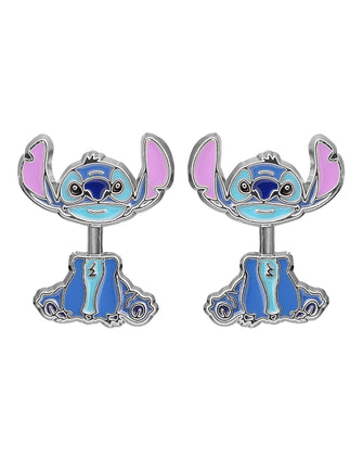 Disney Lilo & Stitch Blue and Purple Costume Enamel Earrings