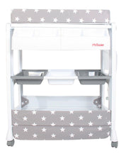 My Babiie Grey Stars Baby Bath and Changing Unit