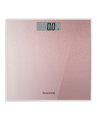 Salter Rose Gold Glitter Digital Scale