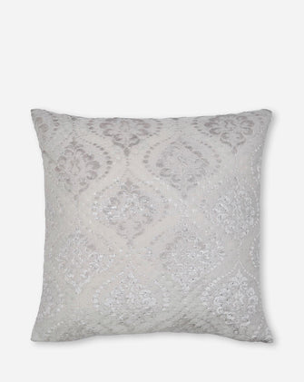 Catherine Lansfield Damask Foil Cushion