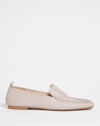 Basic Leather Loafer Wide E Fit