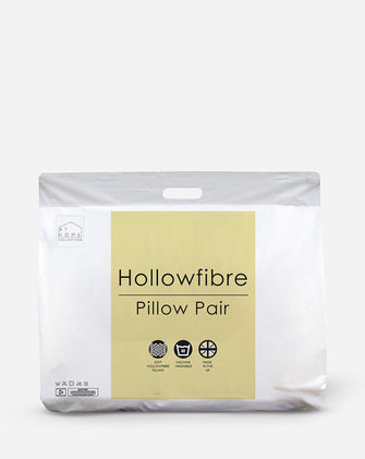 Hollowfibre Pillows - 2 Pack