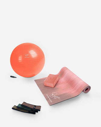 Davina Resistance Bands, Ball & Yoga Mat Set