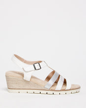 Cushion Walk T Bar Wedge Sandals EEE Fit