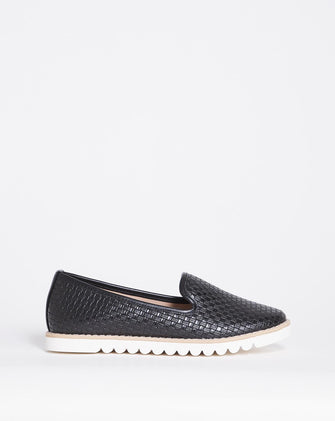 Cushion Walk Albertcut Interweave Loafer EEE Fit