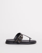 Leather Toe Post Sandal E Fit