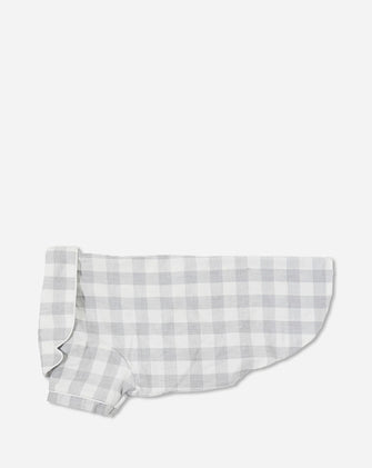 Rosewood Grey Gingham Pyjama - Small