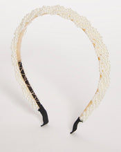 Plaited Pearl Headband