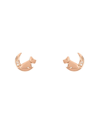 Radley 18ct Rose Gold Plated Earrings