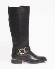 Chain Detail High Leg Boot EEE Fit Standard Calf