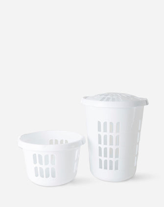 Wham Laundry Deluxe Round Laundry Bucket & Basket Set