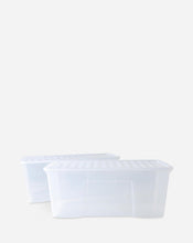 Wham Crystal 133L Box and Lid 2pk