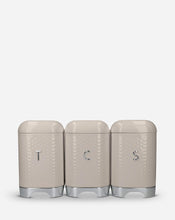 Lovello Set of 3 Canisters Latte