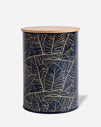 Navigate Botanical Storage Canister Navy