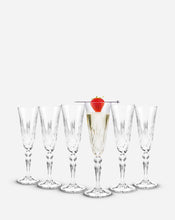 RCR Melodia Set of 6 Champagne Flutes