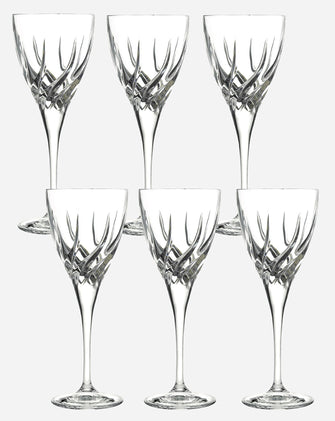 RCR Trix Set of 6 Wine Glasses