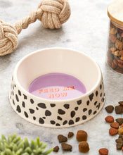 Emily Brooks Feed Me Now Bamboo Pet Bowl